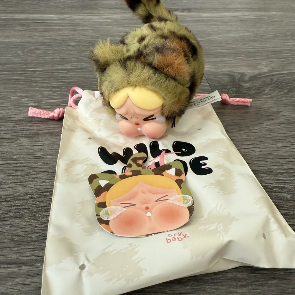 Wild But Cute Vinyl Plush Pendant